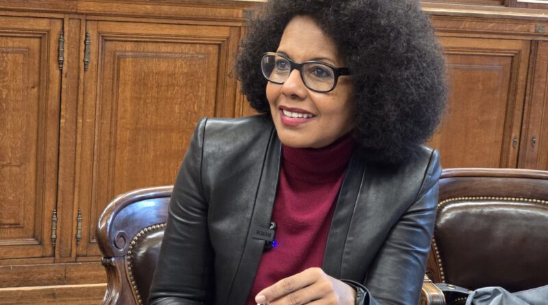 Rencontre avec Audrey Pulvar à l’Hôtel de ville de Paris
